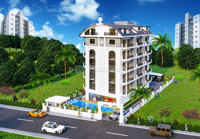 2 ciplakli - Alanya Wohnung Maisonettewohnung in �?plakl?, Alanya ? Modernes und komfortables Wohnen in Antalya zum Verkauf